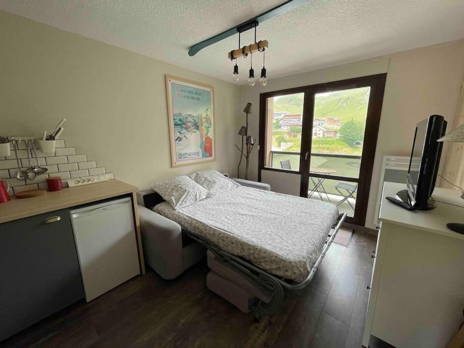 Studio Refait A Neuf Avec Balcon - Famille - Parking Couvert Chamrousse Ngoại thất bức ảnh